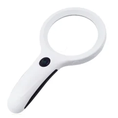 Kapesní lupa 2,5x s LED osvětlením