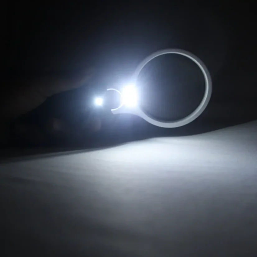 Kapesní lupa 3x s LED osvětlením