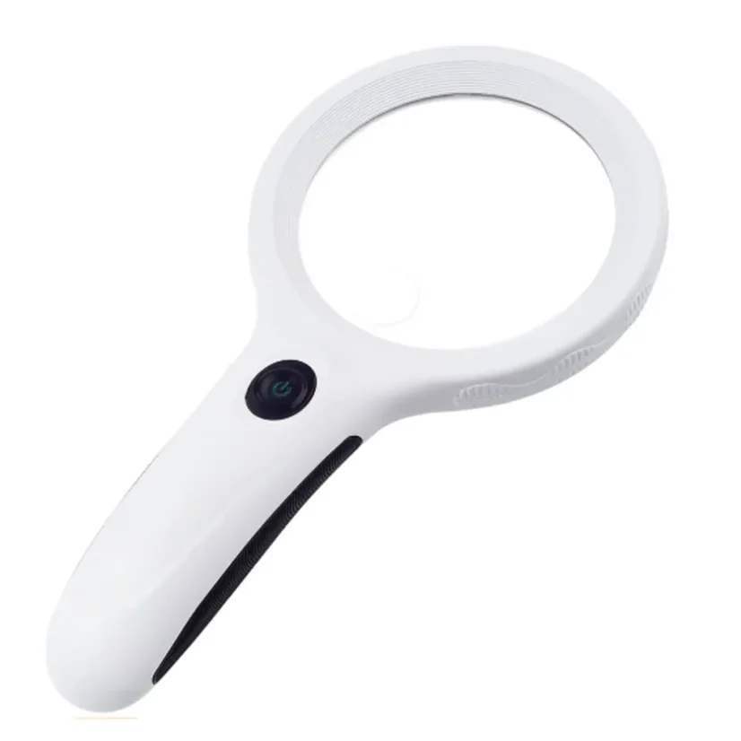 Kapesní lupa 2,5x s LED osvětlením