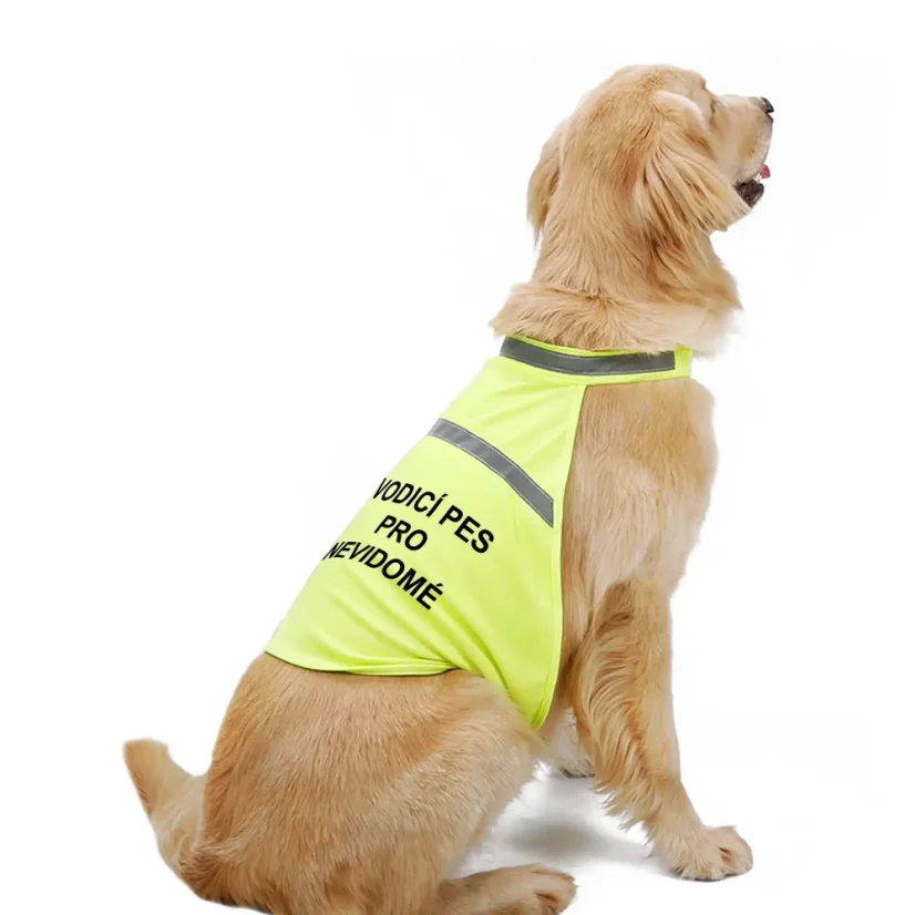 Bezpečnostní vesta YK pro psy s potiskem