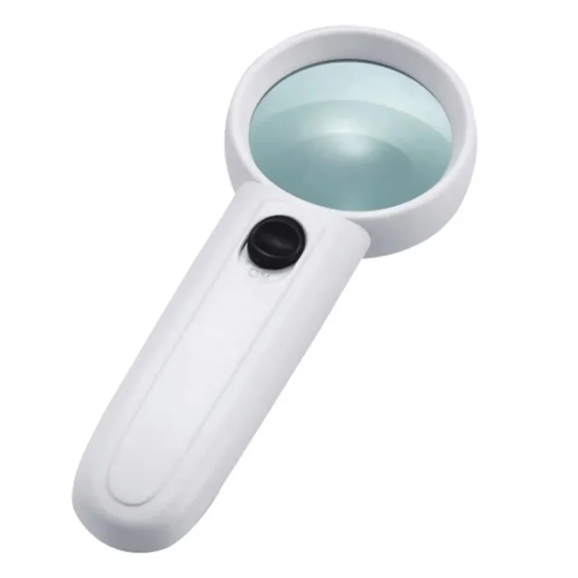 Kapesní lupa 5x s LED osvětlením