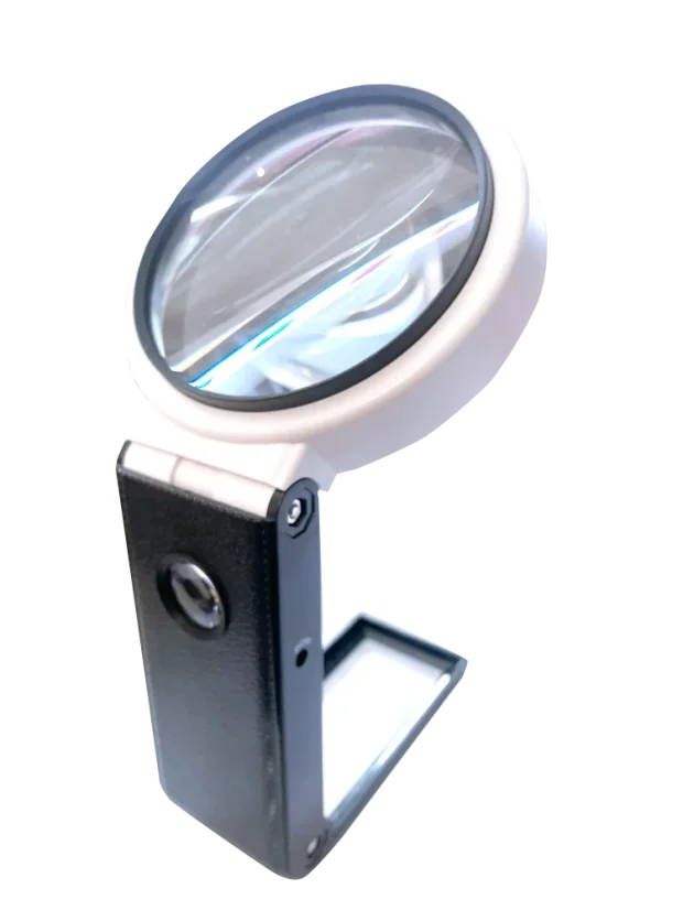 Stojánková lupa 5x s LED osvětlením